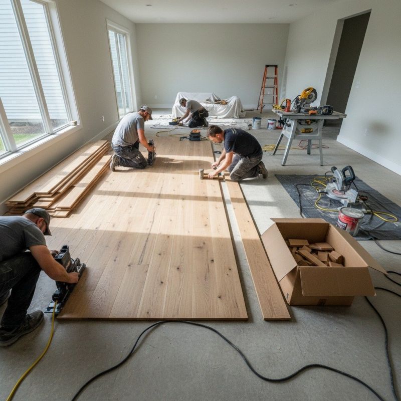 Benefits Of Professional Hardwood Floor Installation Using Existing Flooring