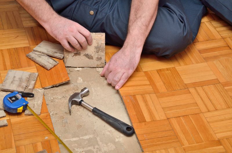 Tools used for parquet repair